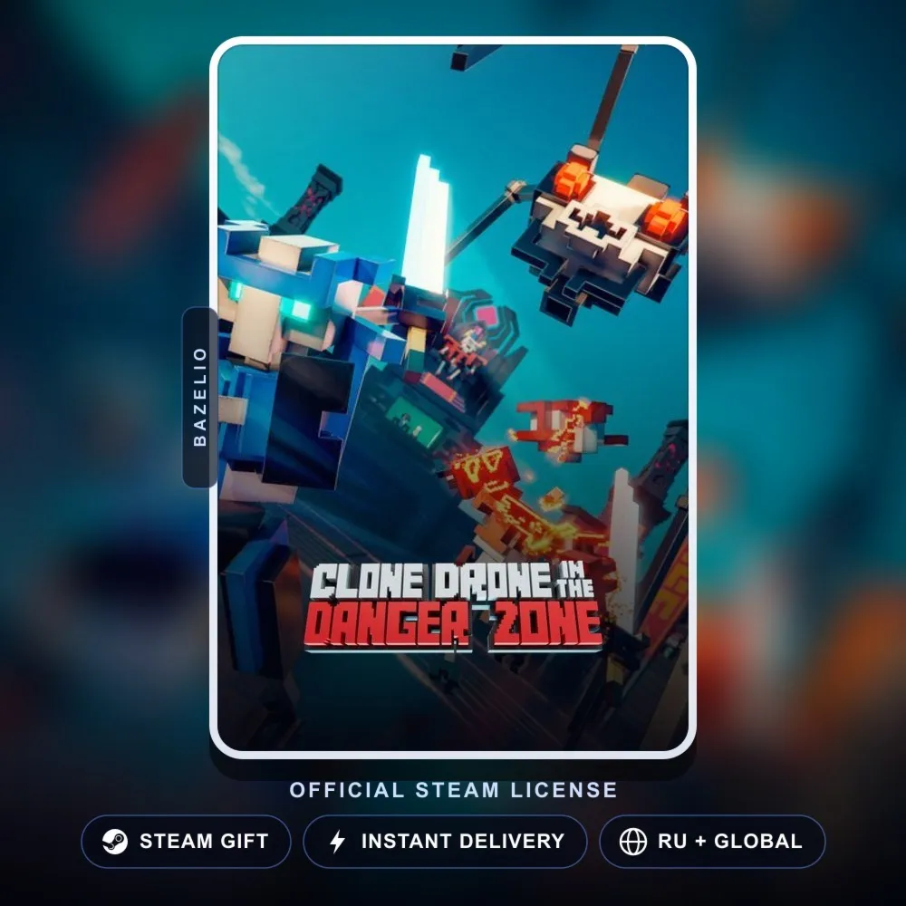 Clone Drone in the Danger Zone (Steam Gift) · РФ и весь мир