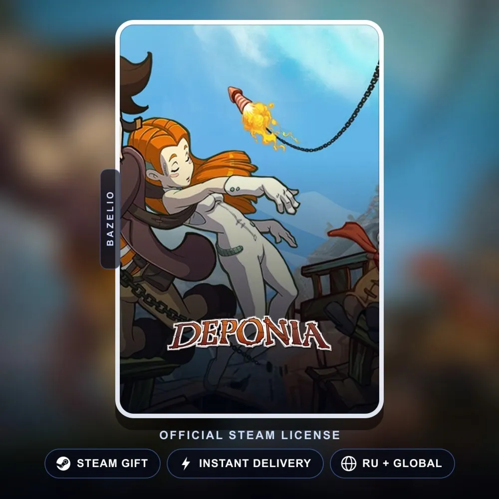 Deponia (Steam Gift) · РФ и весь мир · Автодоставка 24/7
