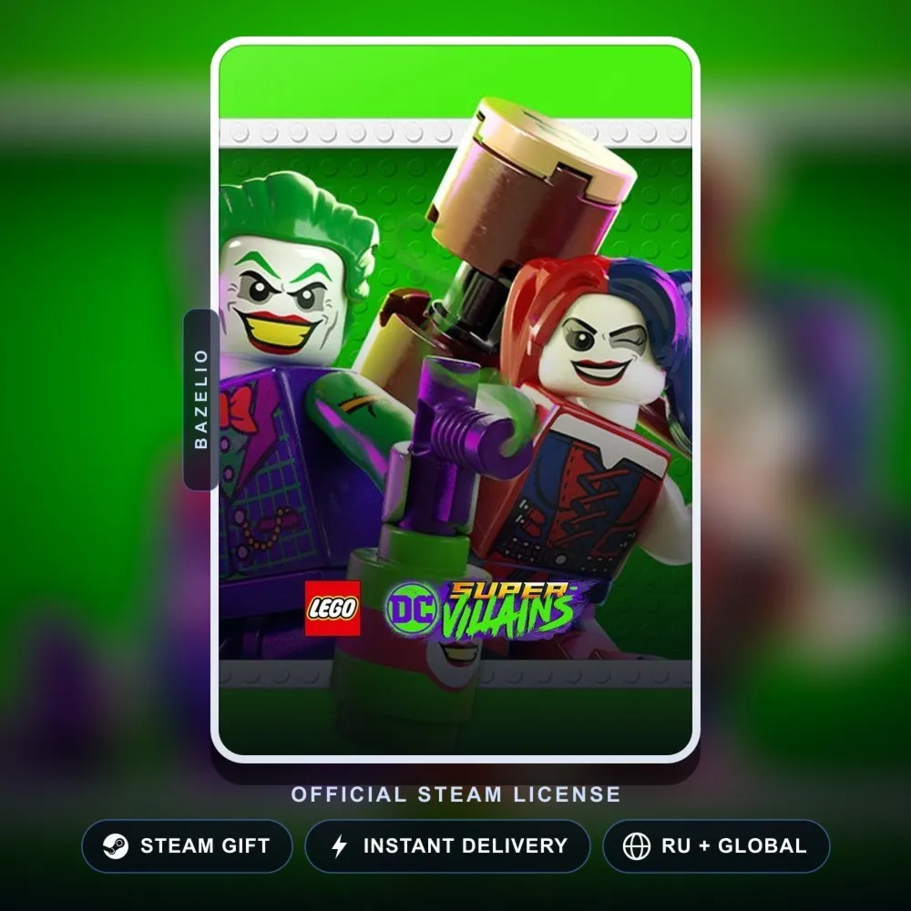 LEGO DC Super-Villains (Steam Gift) · РФ и весь мир · Автодоставка 24/7