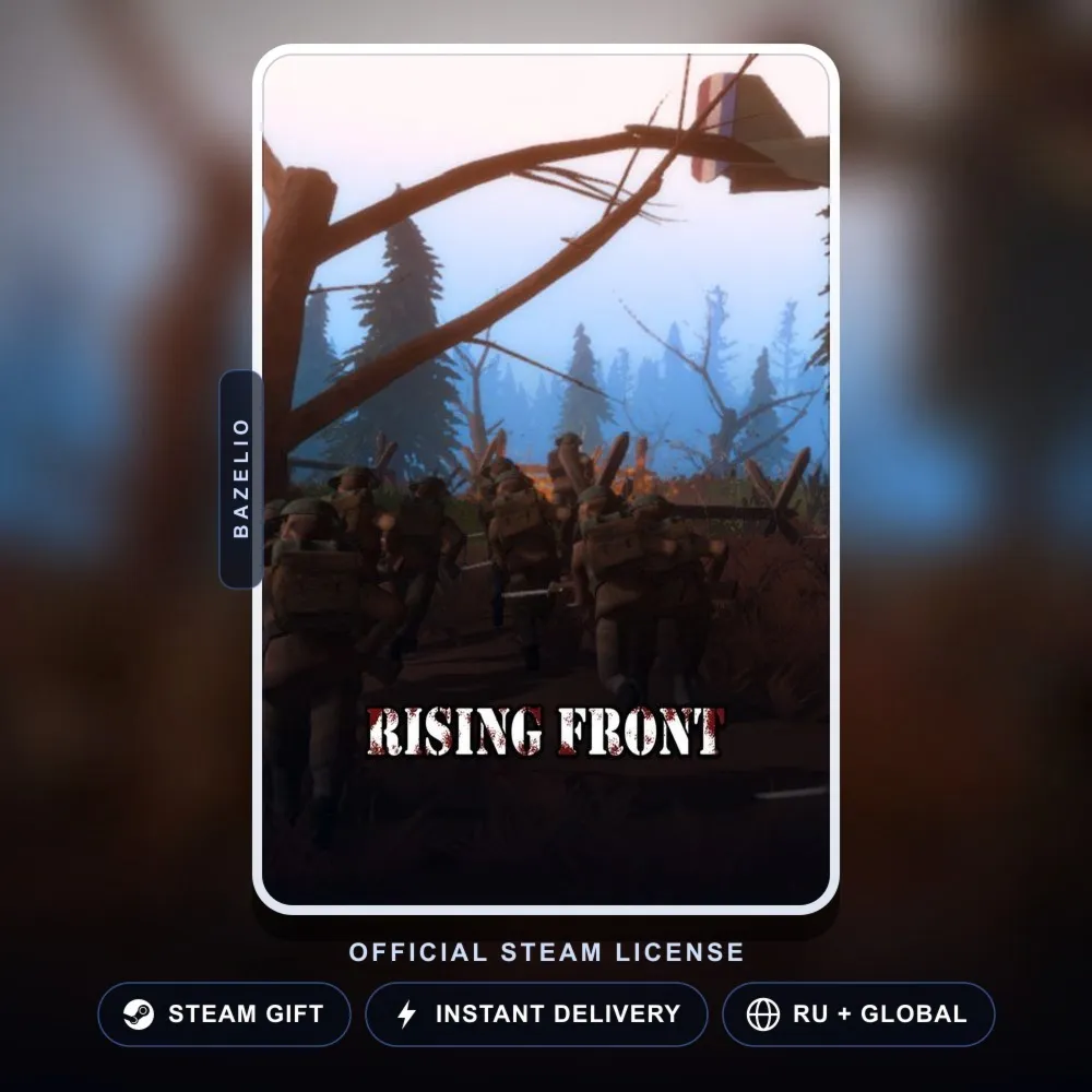 Rising Front (Steam Gift) · РФ и весь мир · Автодоставка 24/7