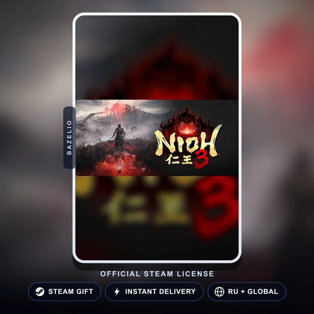 Nioh 3 (Steam Gift) · РФ и весь мир · Автодоставка 24/7
