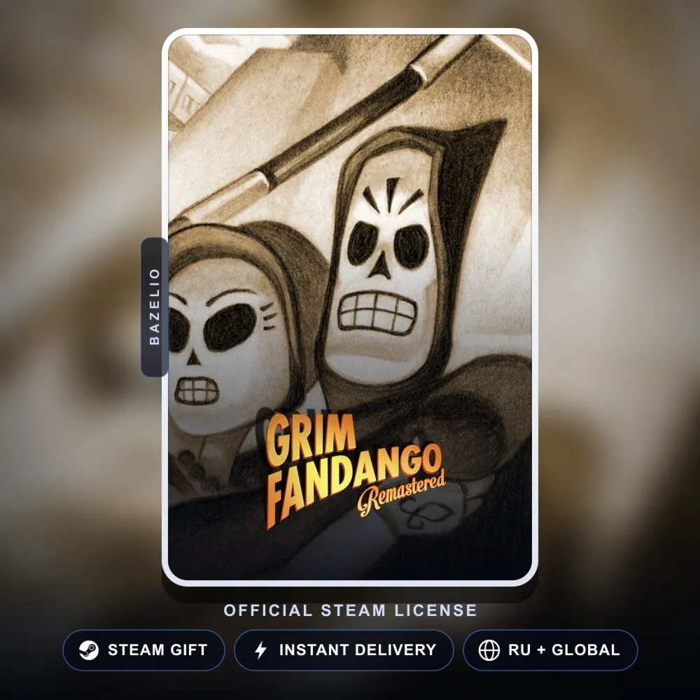 Grim Fandango Remastered (Steam Gift) · РФ и весь мир