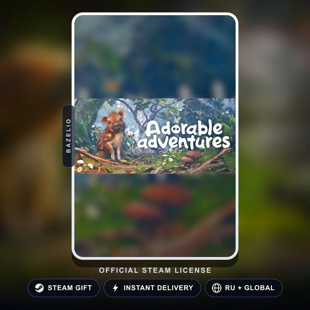 Adorable Adventures (Steam Gift) · РФ и весь мир · Автодоставка 24/7