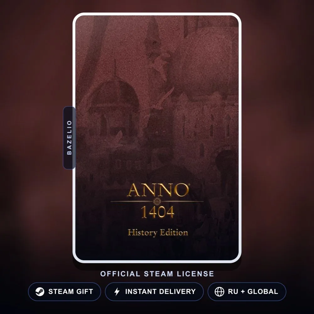 Anno 1404 - History Edition (Steam Gift) · РФ и весь мир