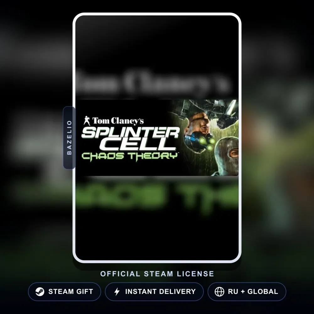 Tom Clancy's Splinter Cell Chaos Theory (Steam Gift) · РФ и весь мир