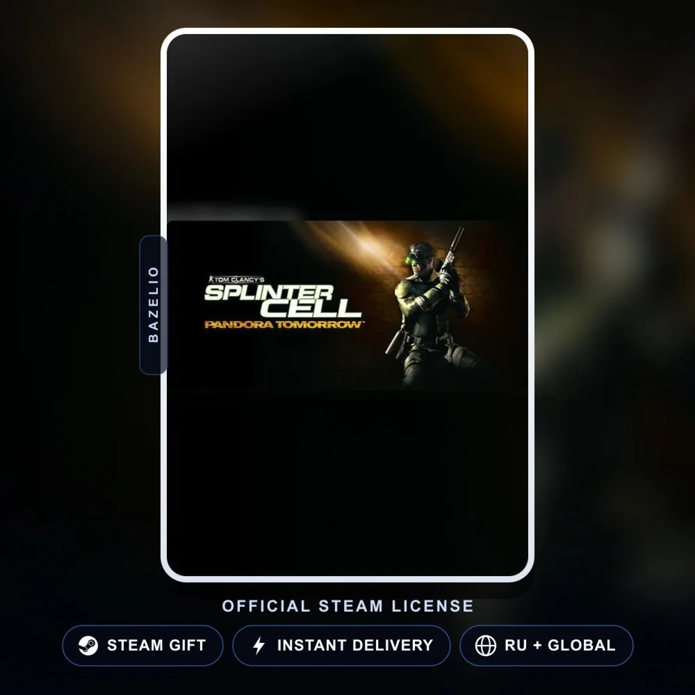 Tom Clancy's Splinter Cell: Pandora Tomorrow (Steam Gift) · РФ и весь мир