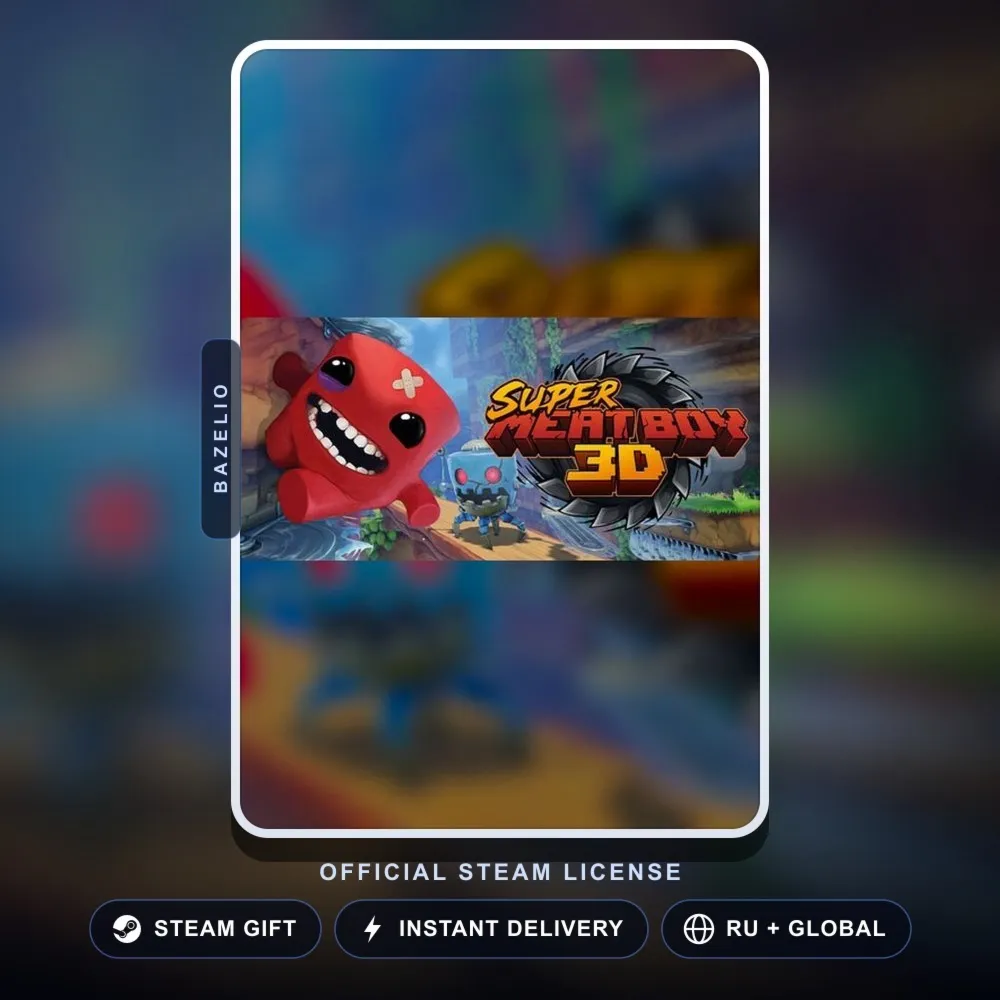 Super Meat Boy 3D (Steam Gift) · РФ и весь мир · Автодоставка 24/7