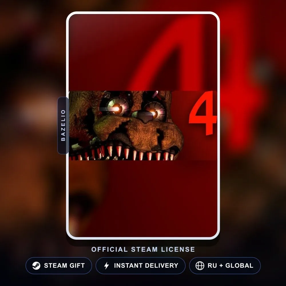 Five Nights at Freddy's 4 (Steam Gift) · РФ и весь мир