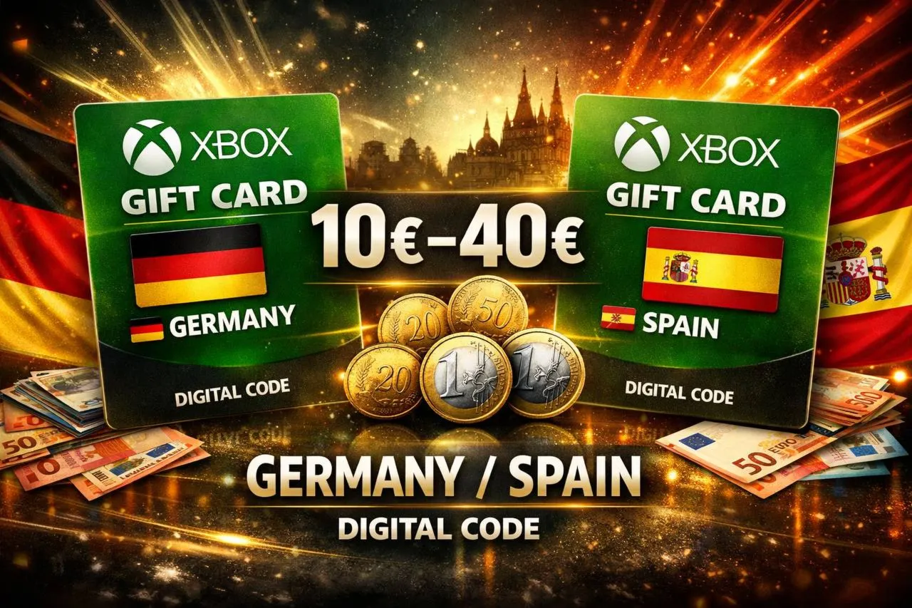  Подарочная карта Xbox Германия / Испания | 10€–40€ | Цифровой код 