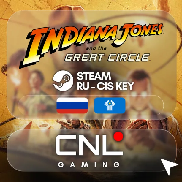 Ключ от Steam к игре Indiana Jones and the Great Circle (Россия/СНГ)