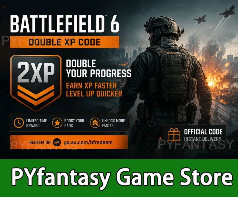 Battlefield 6 - 60 Min Double XP (PC, PS5, Xbox Series X/S) - Official Website Key