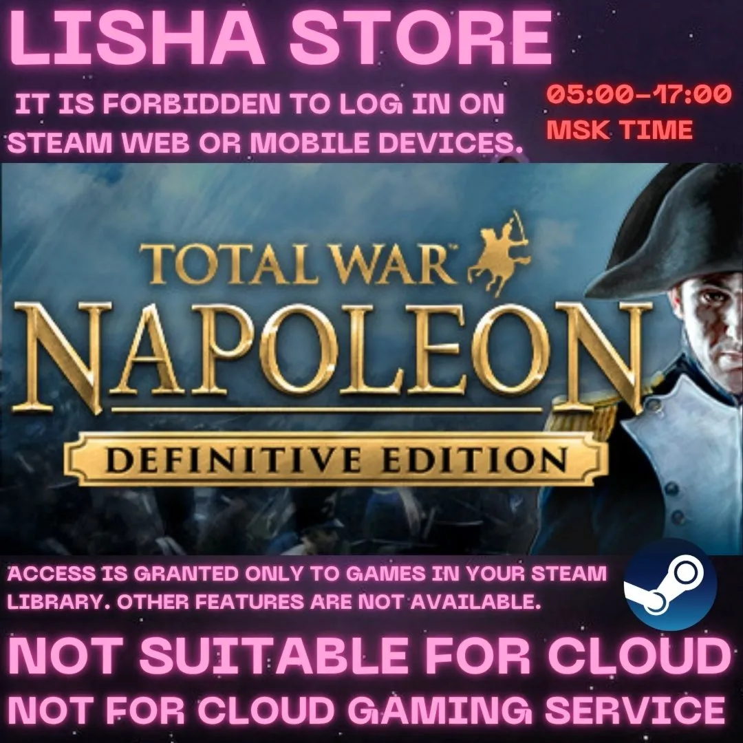 Total War NAPOLEON Napoleon Total War Steam for 90 days