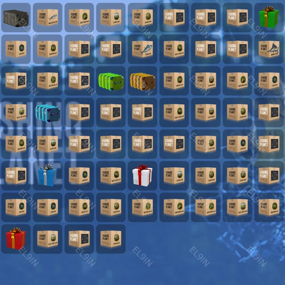 Fishing PlanetТвич Дропсы67 предметов + 