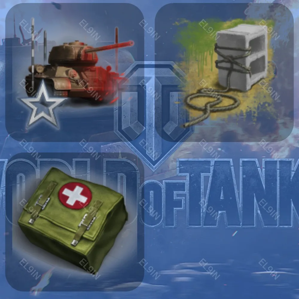 World of Tanks Твич Дропсы 3 предметов +