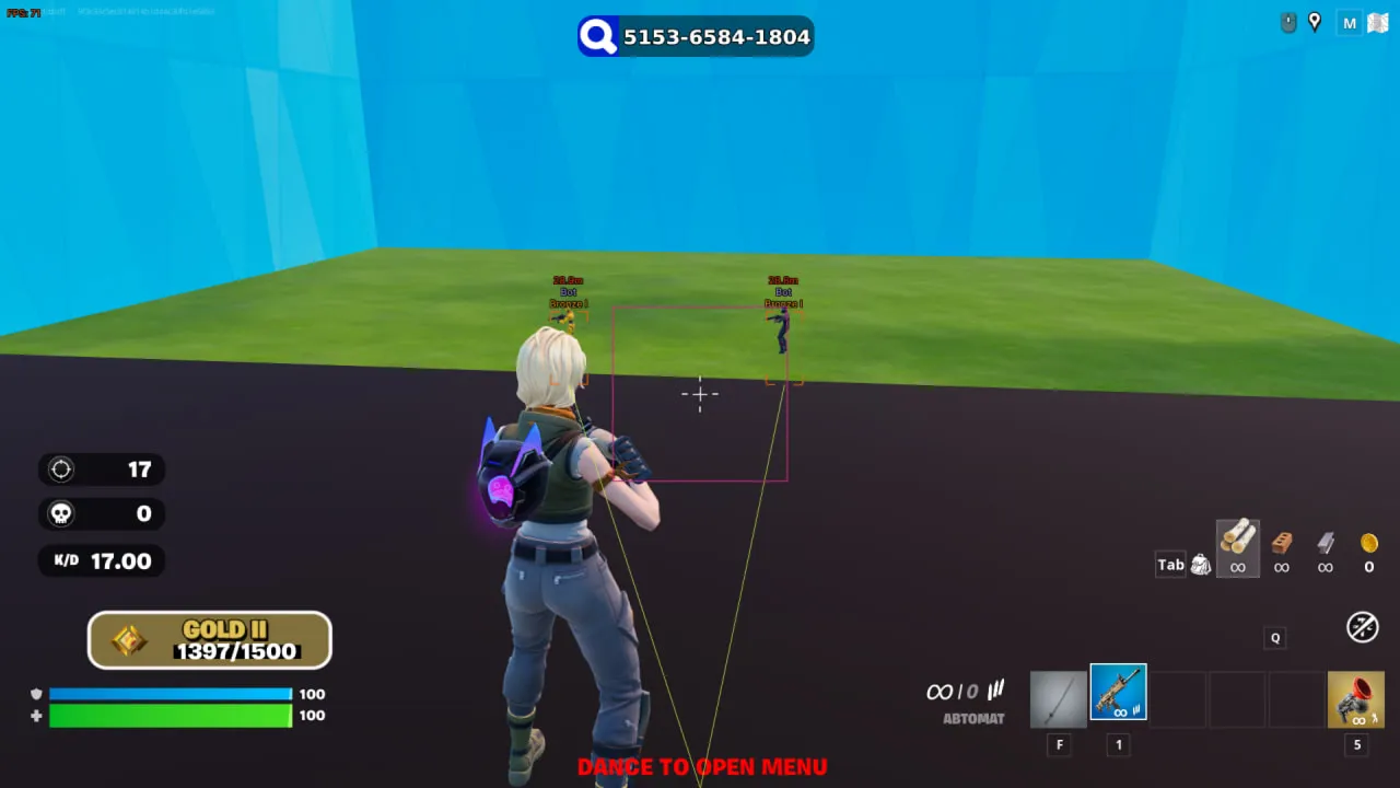 Чит CourierScript для Fortnite — аимбот, ESP, FOV, предикт пули