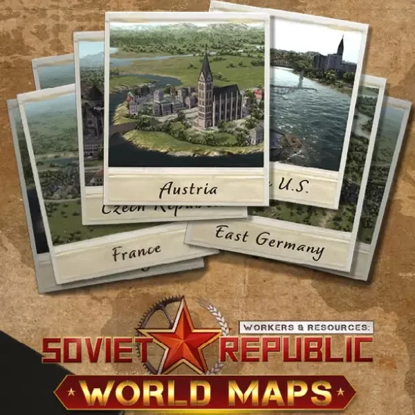 Workers & Resources: Soviet Republic - World Maps DLC (Ключ Steam | РФ+СНГ)