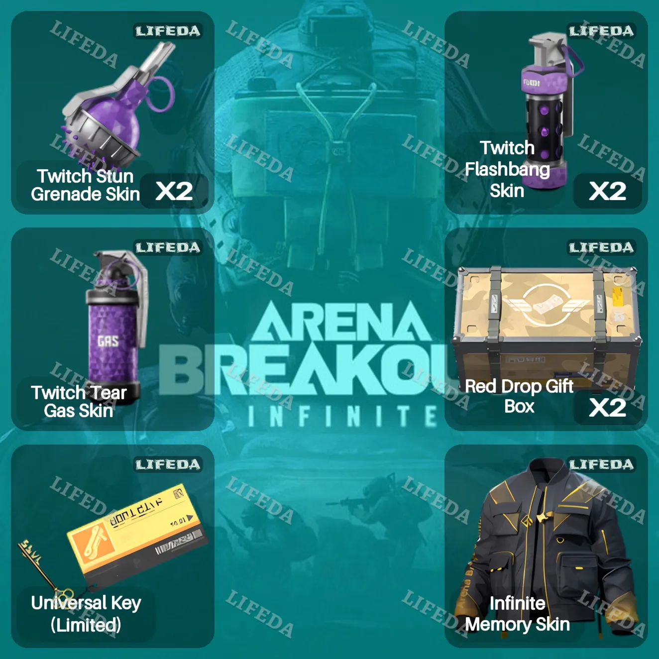 Arena Breakout: Infinite ️【ТВИЧ ДРОПЫ / ДРОПСЫ】 9+ НАГРАД • СКИНЫ • ПРЕДМЕТЫ