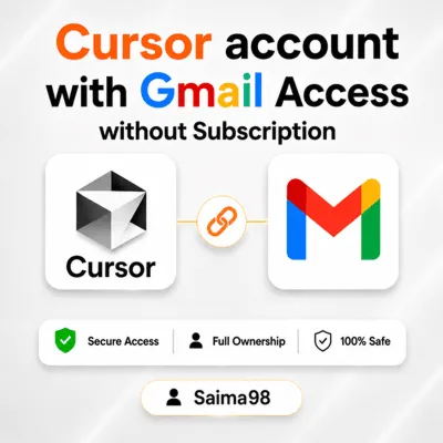 Учетная запись Cursor с личным доступом к почте / Полный доступ к Gmail / Без подписк