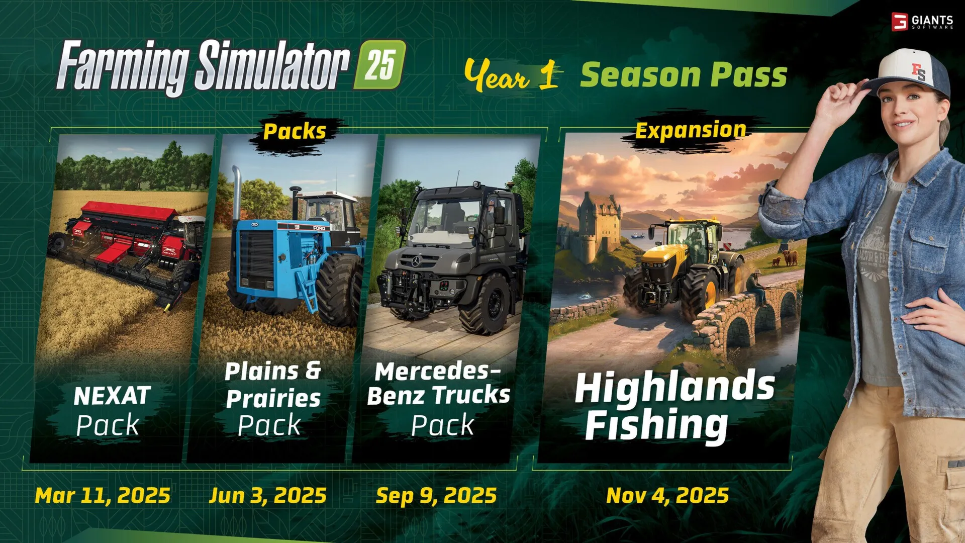 DLC | Farming Simulator 25 - Year 1 Season Pass| STEAM КЛЮЧ РФ+СНГ