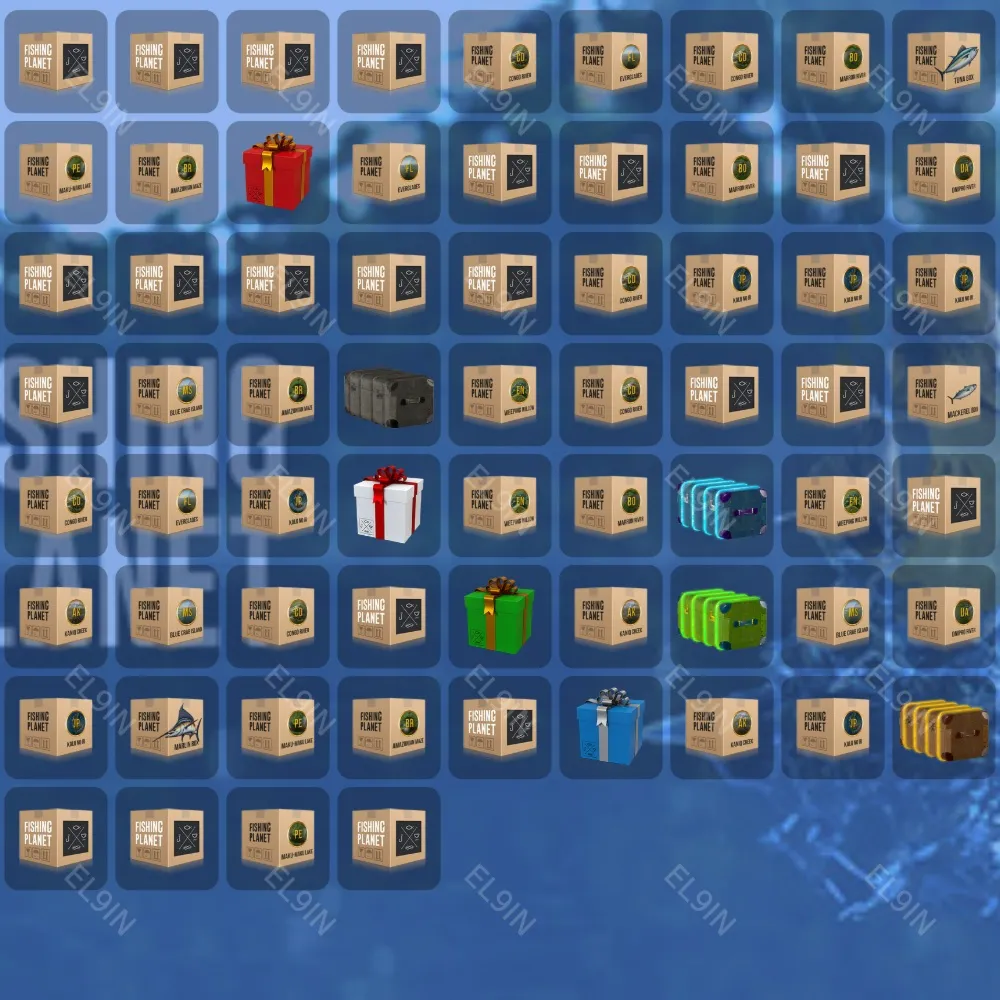 Fishing Planet⭐Твич Дропсы 67 предметов +