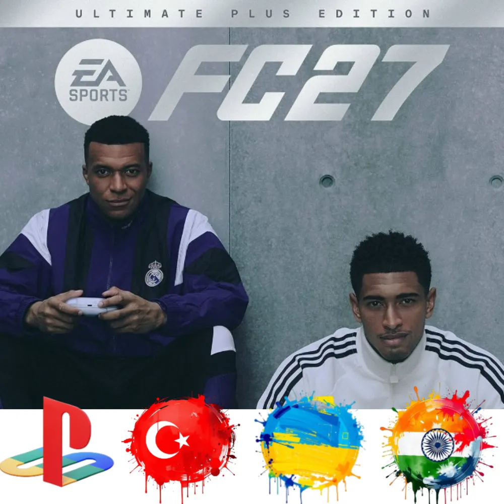 FC 27 Ultimate Plus PS4/PS5 Предзаказ/ТУРЦИЯ/УКРАИНА/ИНДИЯ/PS