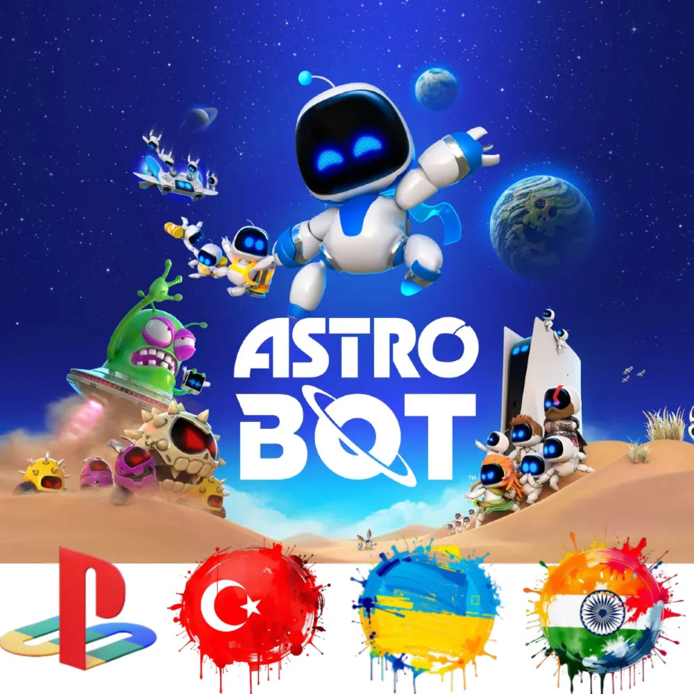 ASTRO BOT PS5/ТУРЦИЯ/УКРАИНА/ИНДИЯ/PS