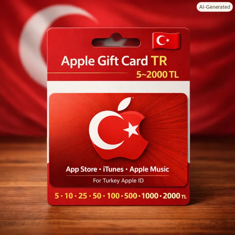 ???????? Apple Gift Card TR 5–2000 TL — Подарочная карта Apple / App Store / iTunes