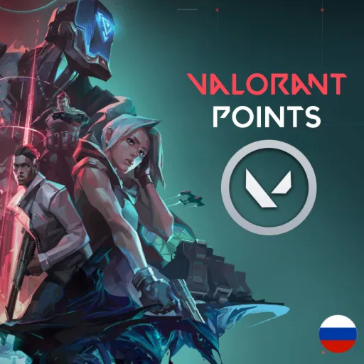 Подарочная карта Valorant Россия 75-11000 VP — цифровой код, мгновенная доставка