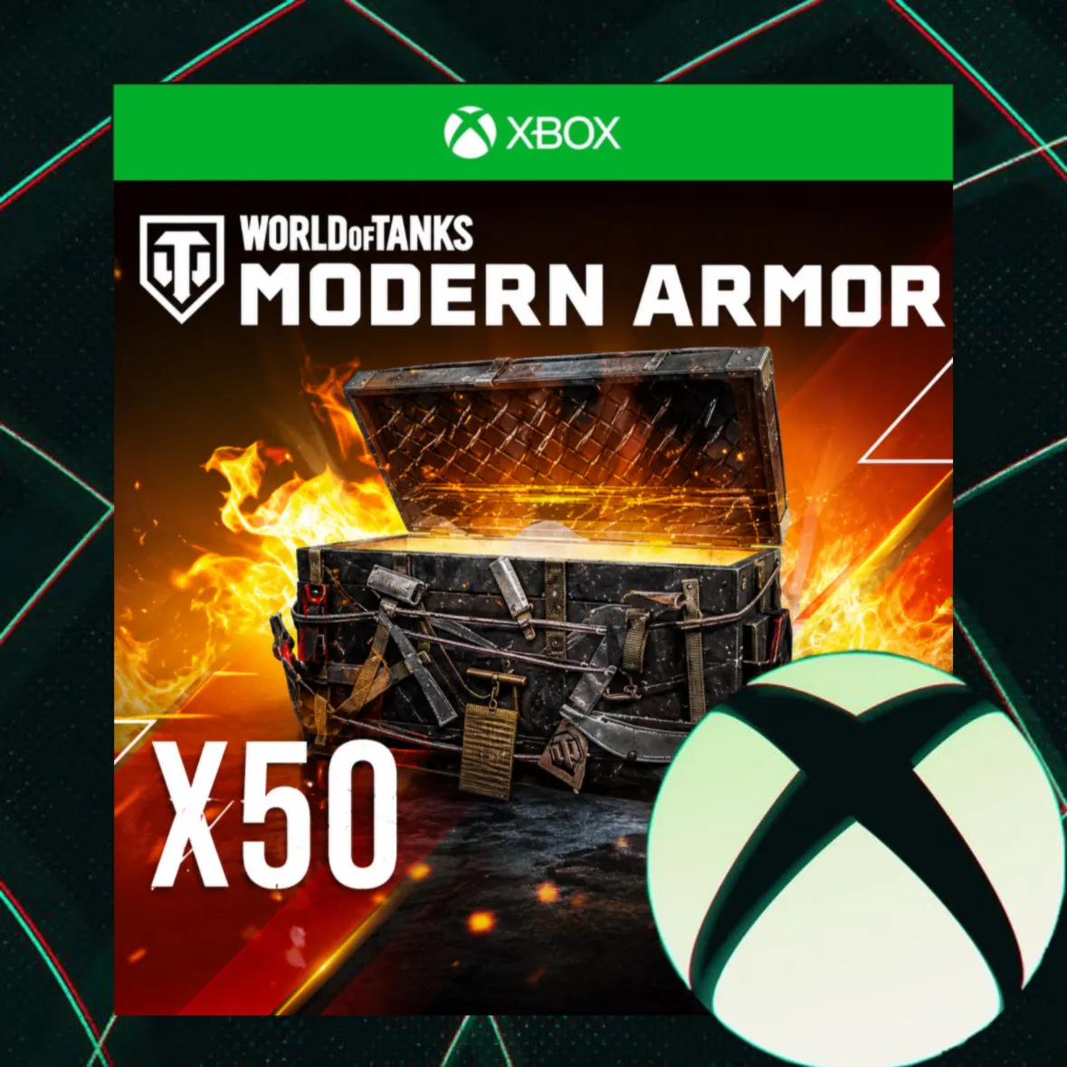 World of Tanks Modern Armor - 50 Masters of Mayhem War Chests XBOX НА ВАШ АККАУНТ