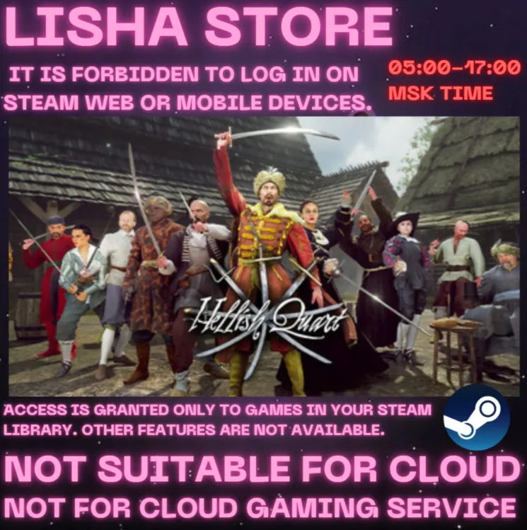 Hellish Quart Steam Offline For 90 days