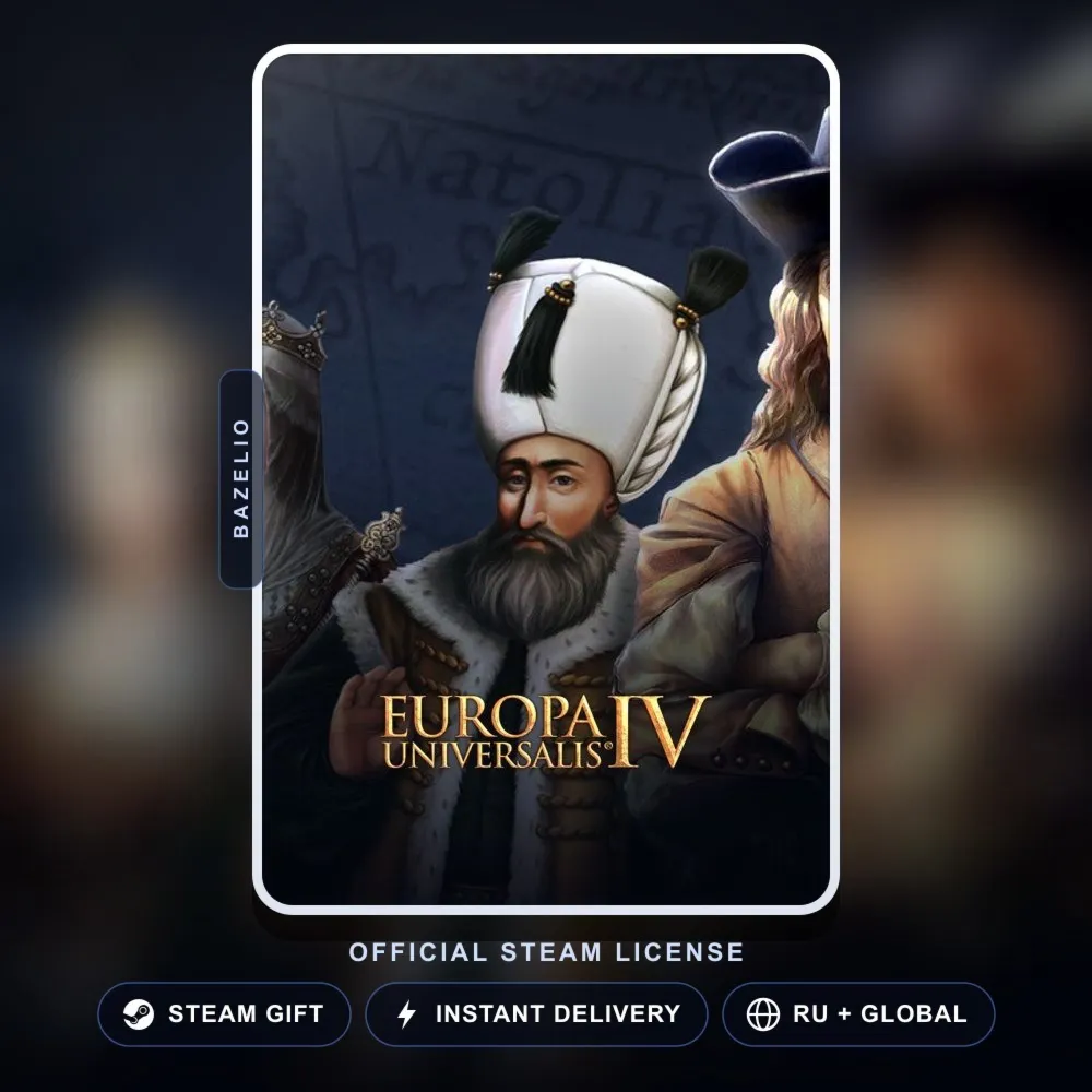 Europa Universalis IV (Steam Gift) · РФ и весь мир · Автодоставка 24/7