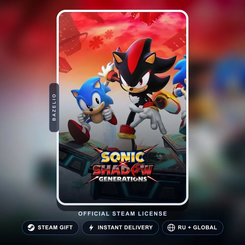 SONIC X SHADOW GENERATIONS (Steam Gift) · РФ и весь мир