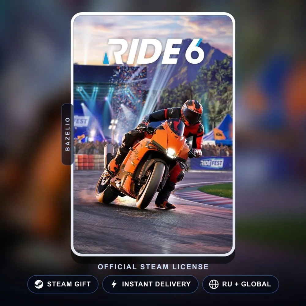 RIDE 6 (Steam Gift) · РФ и весь мир · Автодоставка 24/7