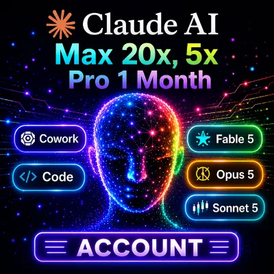 Аккаунт Claude Max 5x, 20x, Pro: Fable 5, Opus 5 | 100% АВТО