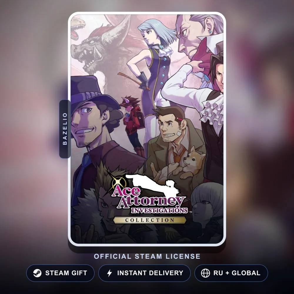 Ace Attorney Investigations Collection (Steam Gift) · РФ и весь мир