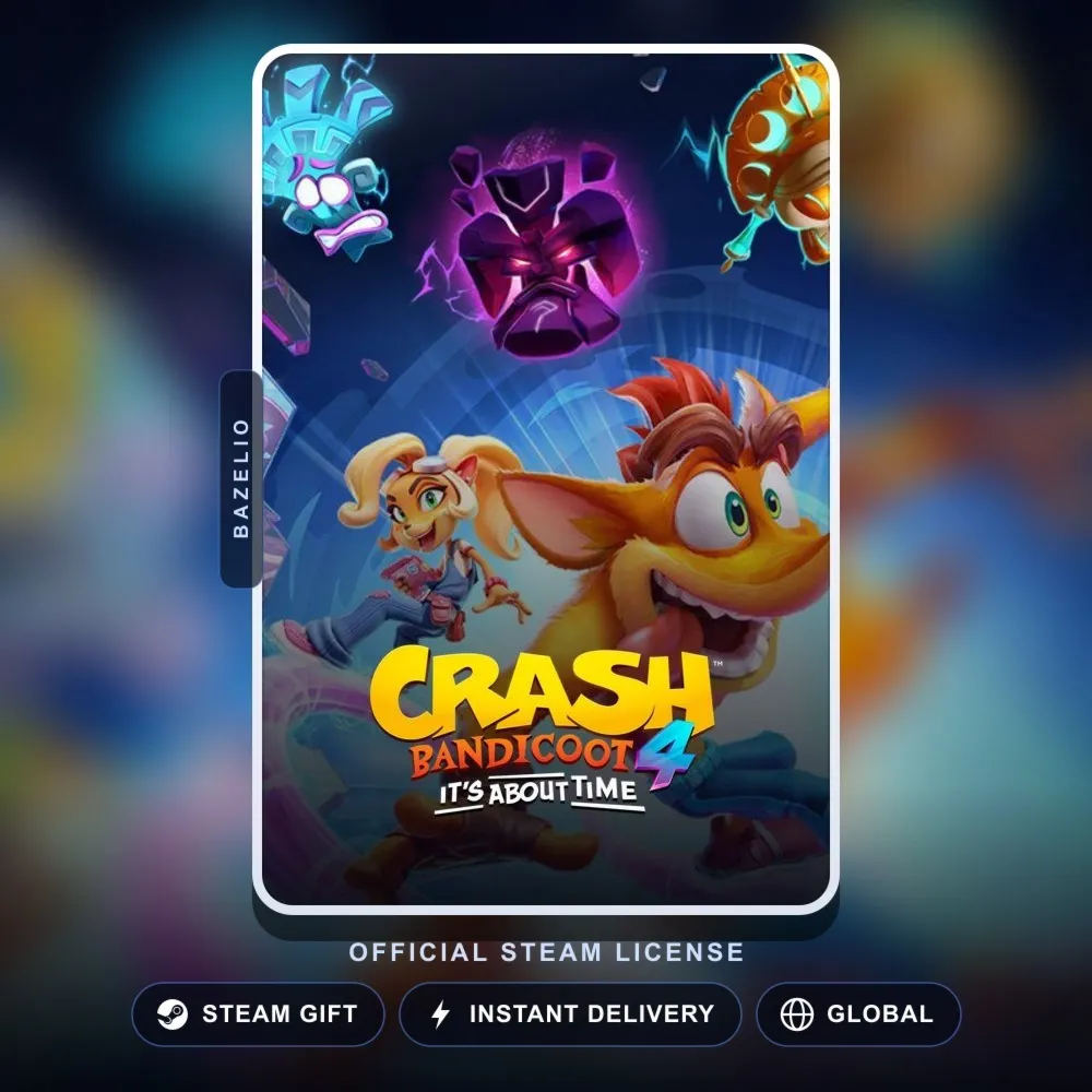 Crash Bandicoot 4: It’s About Time (Steam Gift) · Весь мир · Автодоставка 24/7
