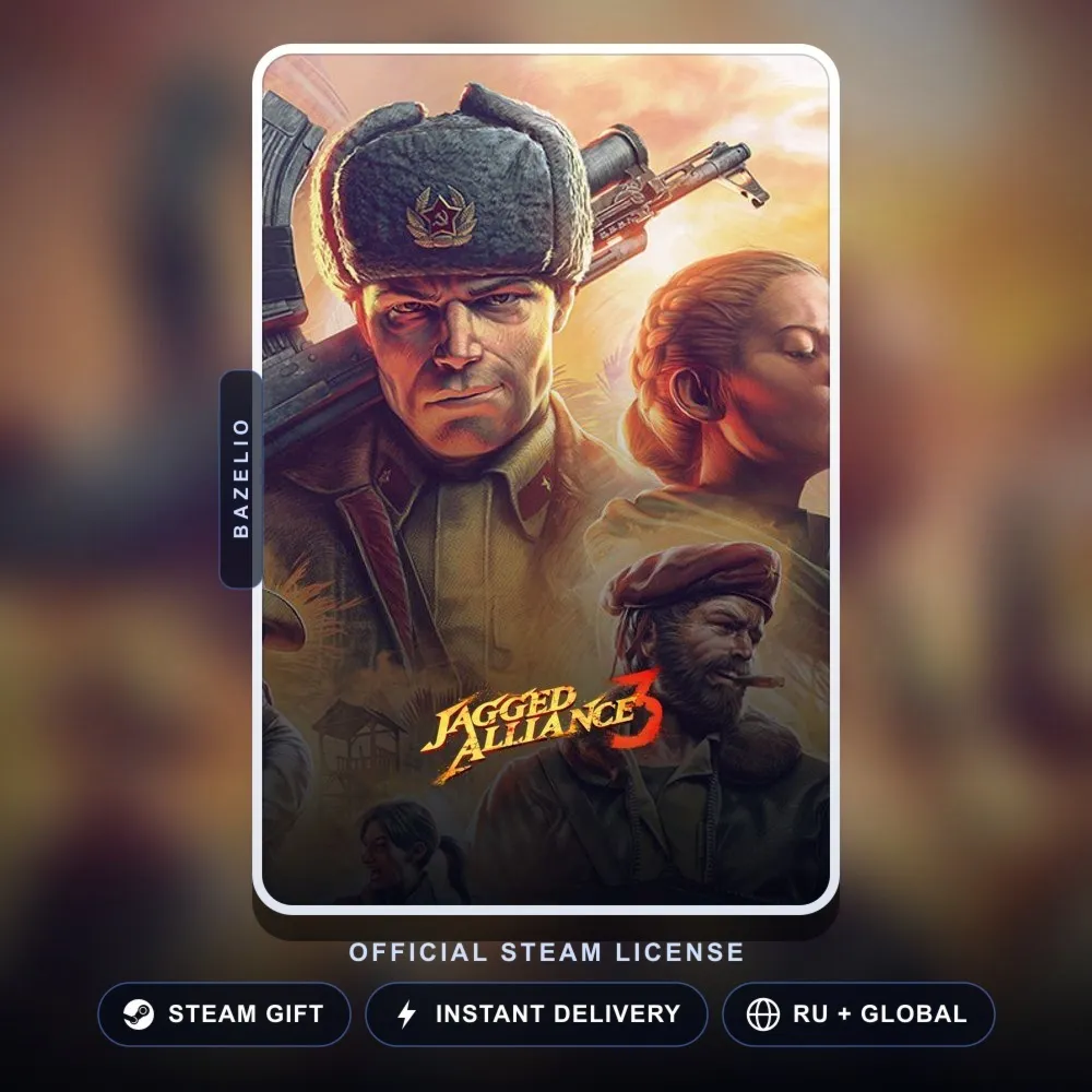 Jagged Alliance 3 (Steam Gift) · РФ и весь мир · Автодоставка 24/7