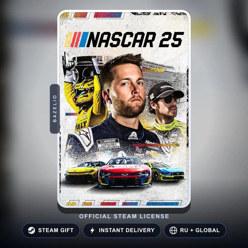 NASCAR 25 (Steam Gift) · РФ и весь мир · Автодоставка 24/7