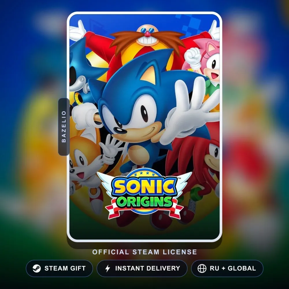 Sonic Origins (Steam Gift) · РФ и весь мир · Автодоставка 24/7
