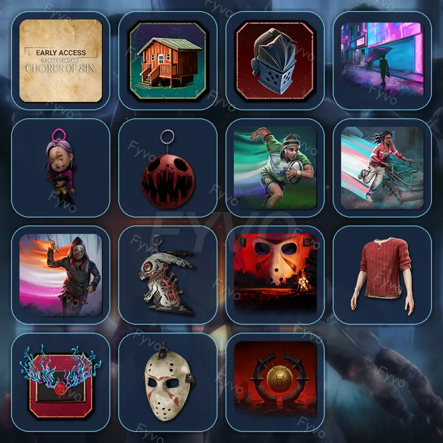 Dead by Daylight | Twitch Drops | 15 Rewards | Items | DbD