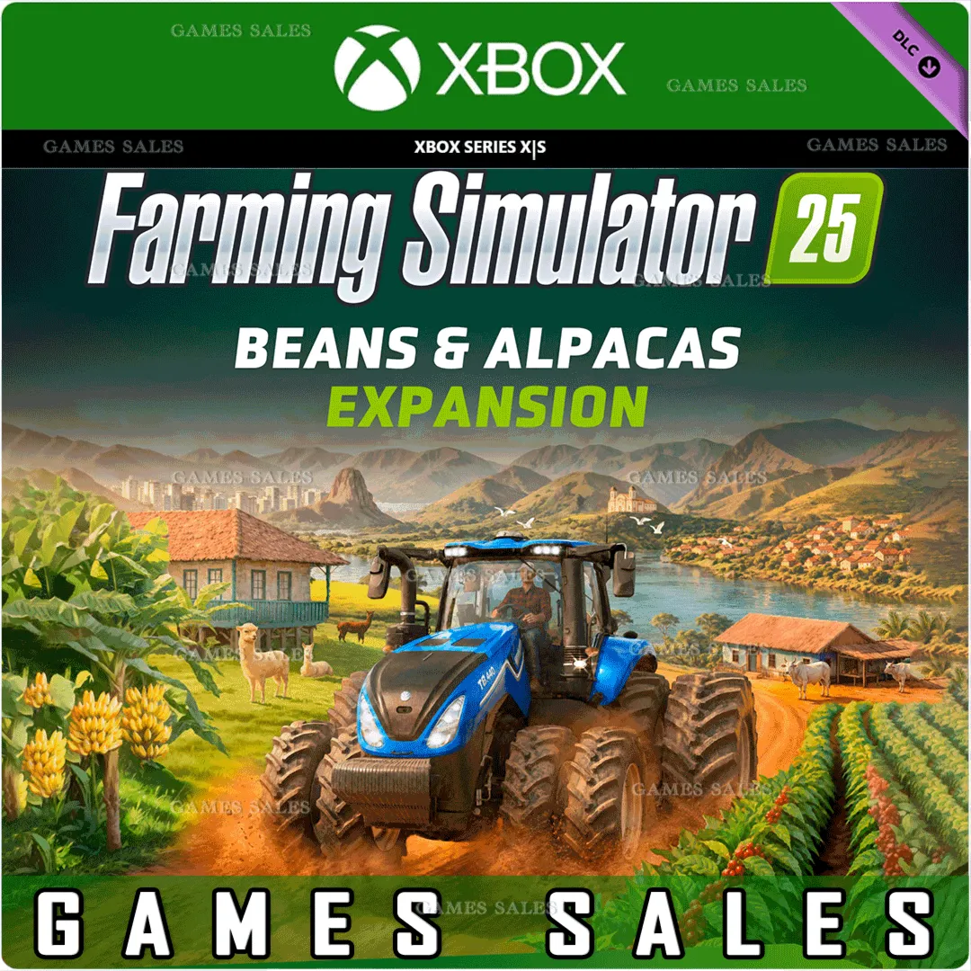️FARMING SIMULATOR 25: BEANS & ALPACAS EXPANSION️XBOX SERIES X|SКЛЮЧ