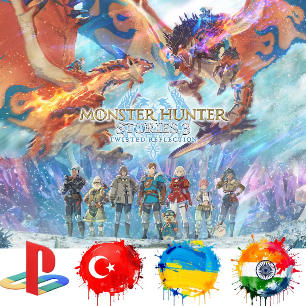 Monster Hunter Stories 3 Twisted Reflection PS5/ТУРЦИЯ/УКРАИНА/ИНДИЯ/PS