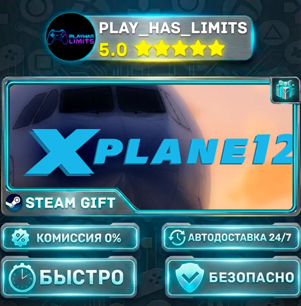 X-Plane 12 *RU/BY/UA/СНГ Steam Auto