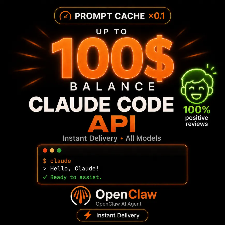 CLAUDE API KEY 5$–100$ | OPUS 5 | CLAUDE CODE | VScode | OpenClaw | АВТО 24/7