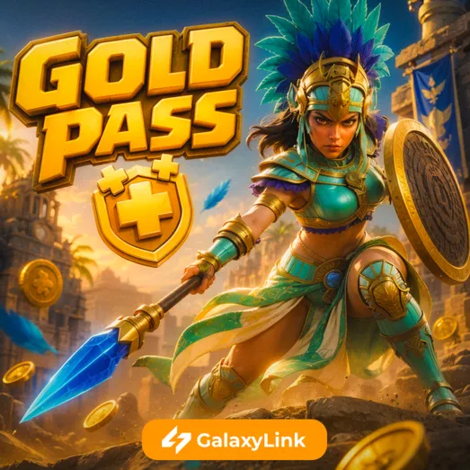 ⚒️ Clash of Clans - Gold/Event Pass - BY Supercell ID ✅