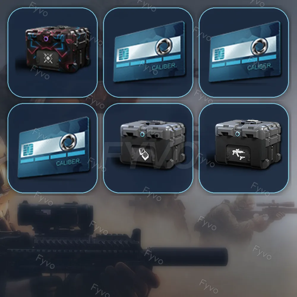 Caliber | Twitch Drops | 6 Rewards | Items