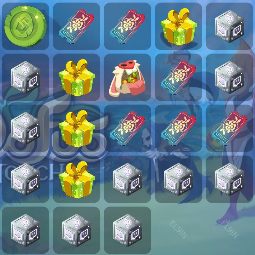 DOFUS TouchТвич Дропсы24 предметов + 