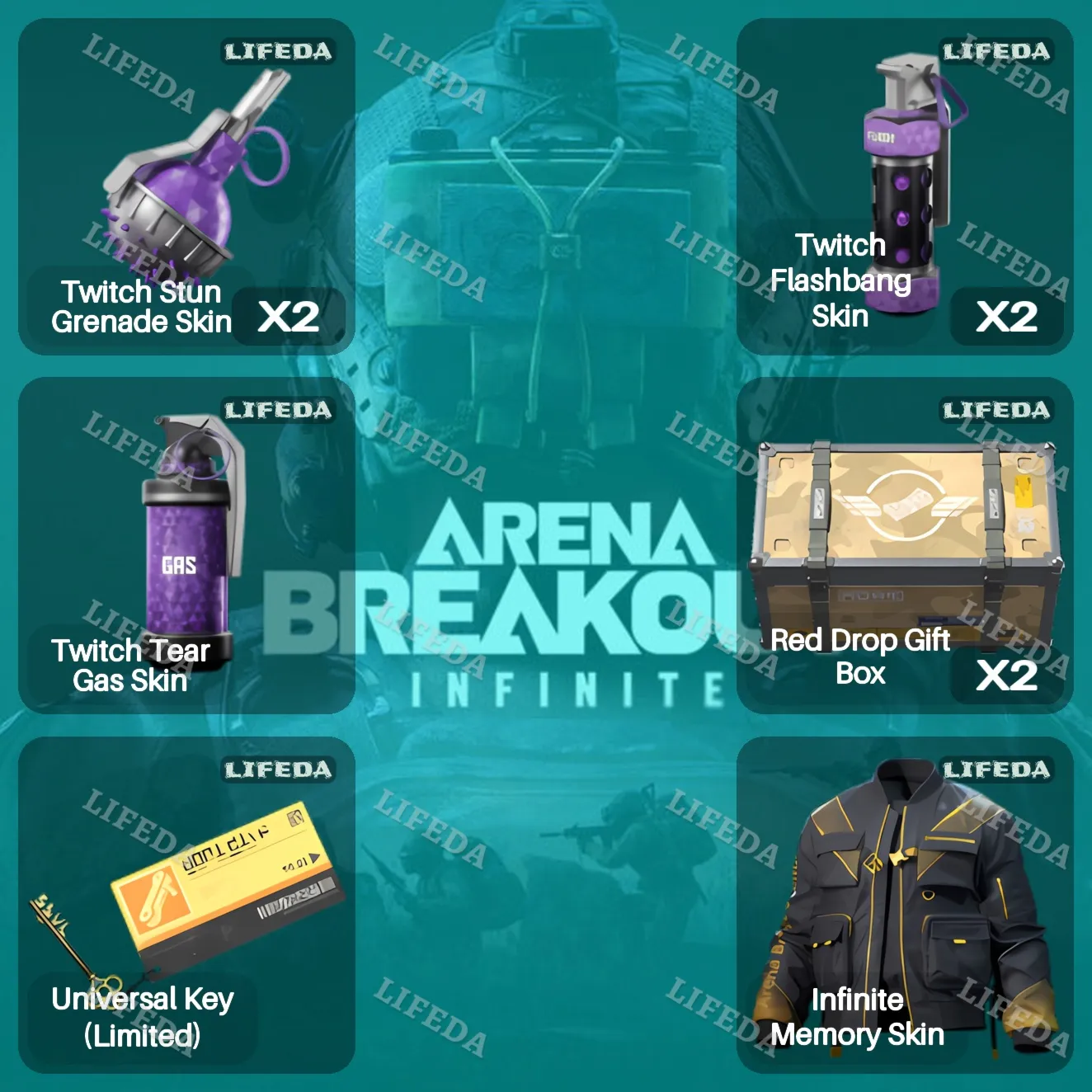 Arena Breakout: Infinite ⚔️【TWITCH DROPS】💰9+ REWARDS • SKINS • ITEMS