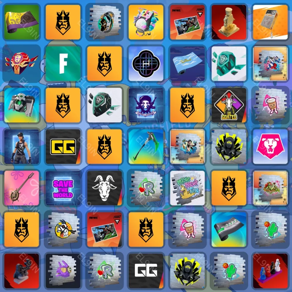 Fortnite⭐Твич Дропсы49 предметов + 