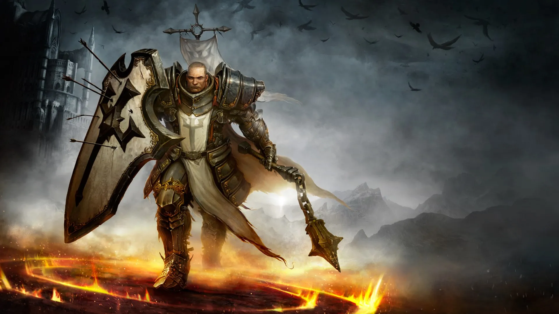 Diablo 3: Reaper of Souls - DLC «Infernal Pauldrons» (Ключ Xbox One/Series X|S) – 